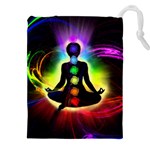 Chakra Design Drawstring Pouch (4XL)