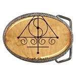 Only Good Shall Enter This House Belt Buckles
