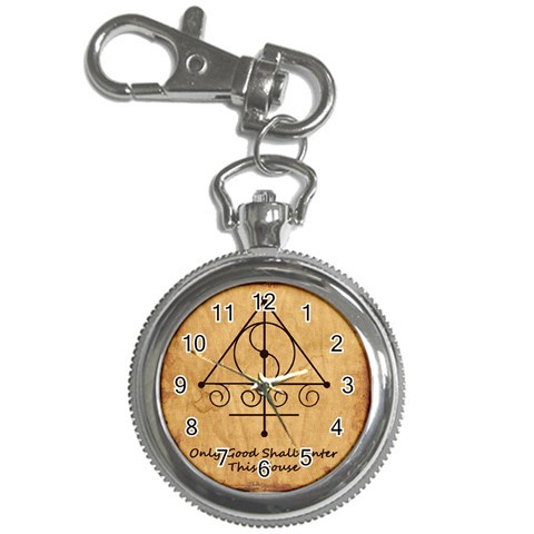 Only Good Shall Enter This House Key Chain Watches from ArtsNow.com Front