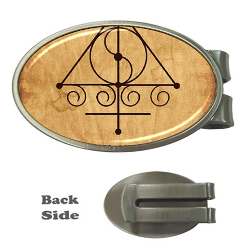 Only Good Shall Enter This House Money Clips (Oval)  from ArtsNow.com Front