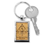 Only Good Shall Enter This House Key Chain (Rectangle)