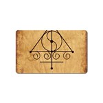 Only Good Shall Enter This House Magnet (Name Card)