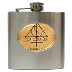 Only Good Shall Enter This House Hip Flask (6 oz)