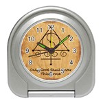 Only Good Shall Enter This House Travel Alarm Clock