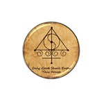 Only Good Shall Enter This House Hat Clip Ball Marker