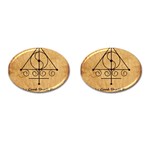 Only Good Shall Enter This House Cufflinks (Oval)