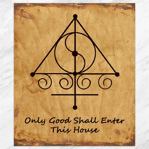 Only Good Shall Enter This House Canvas 8  x 10  from ArtsNow.com 8.15 x9.66  Canvas - 1