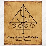Only Good Shall Enter This House Canvas 8  x 10 