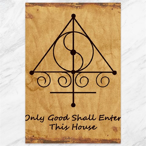 Only Good Shall Enter This House Canvas 12  x 18  from ArtsNow.com 11.88 x17.36  Canvas - 1