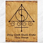 Only Good Shall Enter This House Canvas 18  x 24 