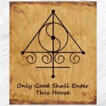 Only Good Shall Enter This House Canvas 20  x 24 