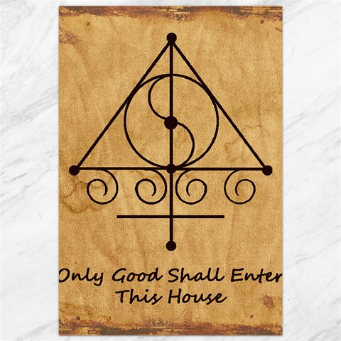 Only Good Shall Enter This House Canvas 20  x 30  from ArtsNow.com 19.62 x28.9  Canvas - 1