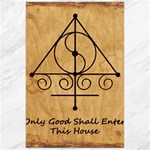 Only Good Shall Enter This House Canvas 24  x 36 