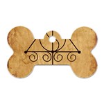 Only Good Shall Enter This House Dog Tag Bone (Two Sides)