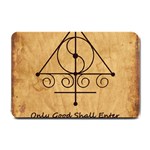 Only Good Shall Enter This House Small Doormat 