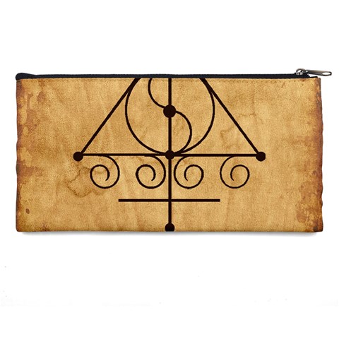 Only Good Shall Enter This House Pencil Case from ArtsNow.com Back