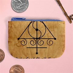 Only Good Shall Enter This House Mini Coin Purse from ArtsNow.com Front