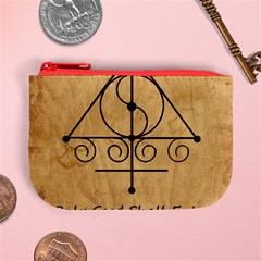 Only Good Shall Enter This House Mini Coin Purse from ArtsNow.com Front