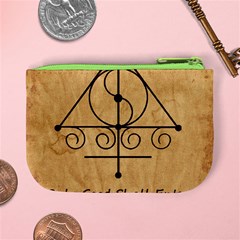 Only Good Shall Enter This House Mini Coin Purse from ArtsNow.com Back