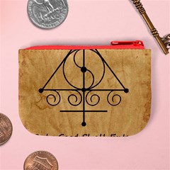 Only Good Shall Enter This House Mini Coin Purse from ArtsNow.com Back