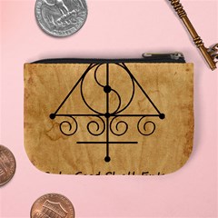 Only Good Shall Enter This House Mini Coin Purse from ArtsNow.com Back