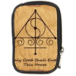 Only Good Shall Enter This House Compact Camera Leather Case