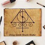 Only Good Shall Enter This House Cosmetic Bag (XL)