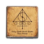 Only Good Shall Enter This House Memory Card Reader (Square 5 Slot)
