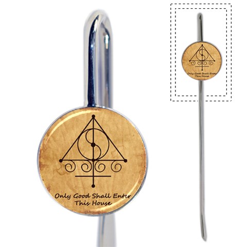 Only Good Shall Enter This House Book Mark from ArtsNow.com Front