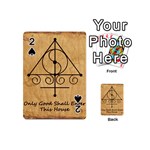 Only Good Shall Enter This House Playing Cards 54 Designs (Mini)