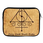 Only Good Shall Enter This House Apple iPad 2/3/4 Zipper Cases