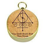 Only Good Shall Enter This House Gold Compasses