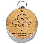 Only Good Shall Enter This House Silver Compasses