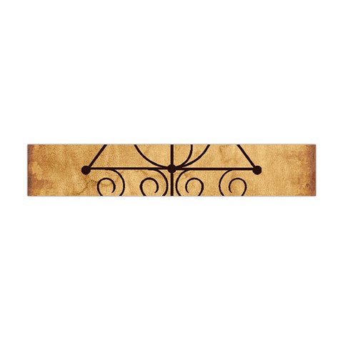 Only Good Shall Enter This House Flano Scarf (Mini) from ArtsNow.com Front