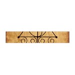 Only Good Shall Enter This House Flano Scarf (Mini)