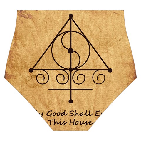 Only Good Shall Enter This House Skater Dress Swimsuit from ArtsNow.com Bottom Back