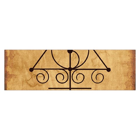 Only Good Shall Enter This House Toiletries Pouch from ArtsNow.com Hand Strap