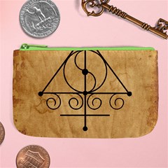 Only Good Shall Enter This House Large Coin Purse from ArtsNow.com Front