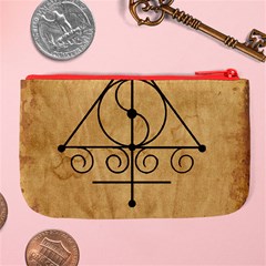 Only Good Shall Enter This House Large Coin Purse from ArtsNow.com Back