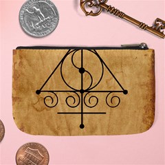 Only Good Shall Enter This House Large Coin Purse from ArtsNow.com Back