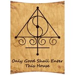 Only Good Shall Enter This House Back Support Cushion