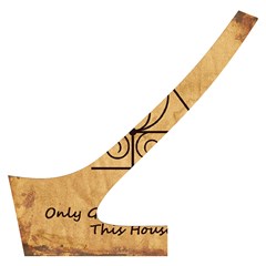 Only Good Shall Enter This House Cross Back Hipster Bikini Set from ArtsNow.com Back Left