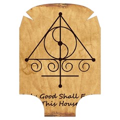 Only Good Shall Enter This House Luggage Cover (Medium) from ArtsNow.com Back
