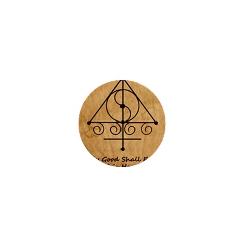 Only Good Shall Enter This House 1  Mini Buttons from ArtsNow.com Front