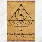 Only Good Shall Enter This House Canvas 12  x 18 