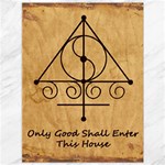 Only Good Shall Enter This House Canvas 36  x 48 