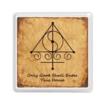 Only Good Shall Enter This House Memory Card Reader (Square)