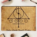 Only Good Shall Enter This House Cosmetic Bag (XXXL)