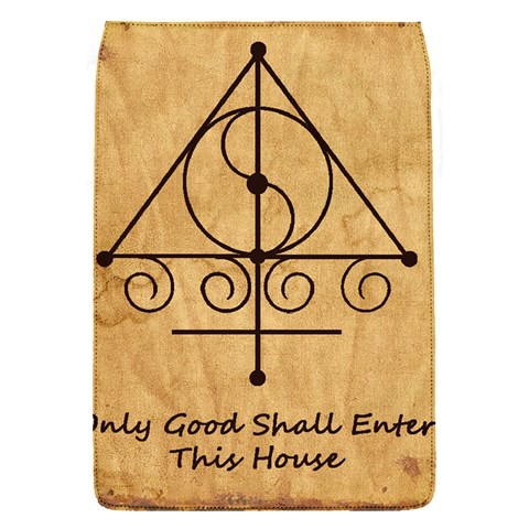 Only Good Shall Enter This House Removable Flap Cover (S) from ArtsNow.com Front