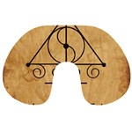 Only Good Shall Enter This House Travel Neck Pillow